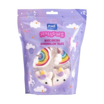 PME Unicorns and Rainbows Marshmallow Treats 12 Pack