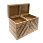 Wooden Fold-Out Sewing Box image number 1