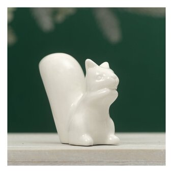 Glazed Squirrel Decoration 8cm
