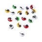 Coloured Googly Eyes with Lashes 1.5cm 42 Pack image number 1