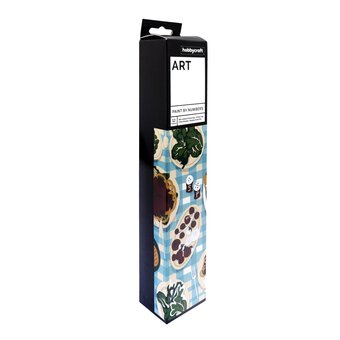 Dinner Table Paint by Numbers Canvas Roll