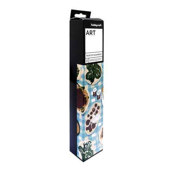 Dinner Table Paint by Numbers Canvas Roll image number 1