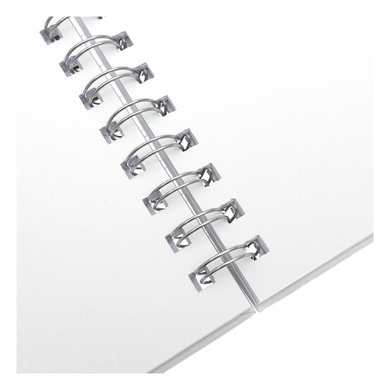 Spiral Bound White Scrapbook 12 x 12 Inches image number 4