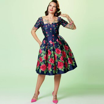Simplicity Women’s Dress Sewing Pattern S9294 (14-22) image number 3