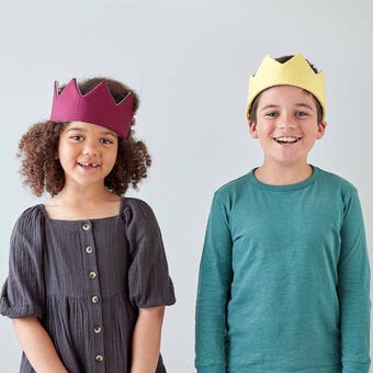 How to Sew Fabric Crowns