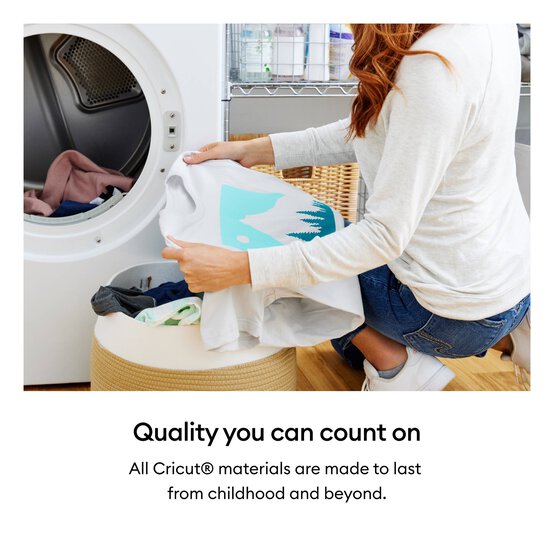 Cricut Black Smart Iron-On 13 x 108 Inches image number 7