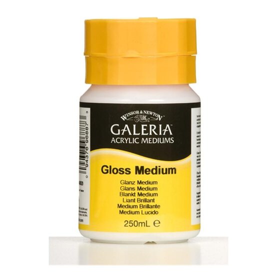 Winsor & Newton Galeria Gloss Medium 250ml image number 1