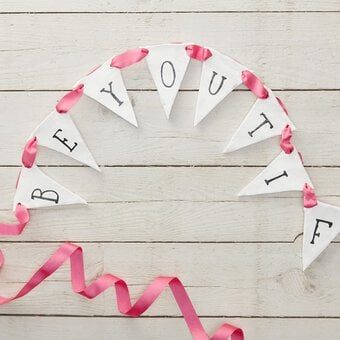 How to Make Clay Bunting Quotes