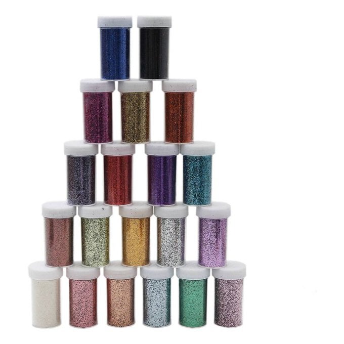 Biodegradable Glitter Shakers 20 Pack image number 1