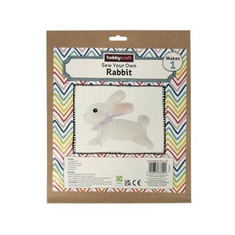 Make Your Own Jumping Rabbit Felt Pillow Kit  image number 4