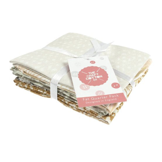 Cream Blender Cotton Fat Quarters 5 Pack image number 8