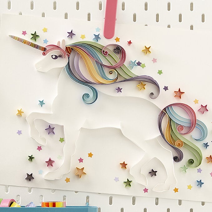 How to Make a Quilled Unicorn image number 1