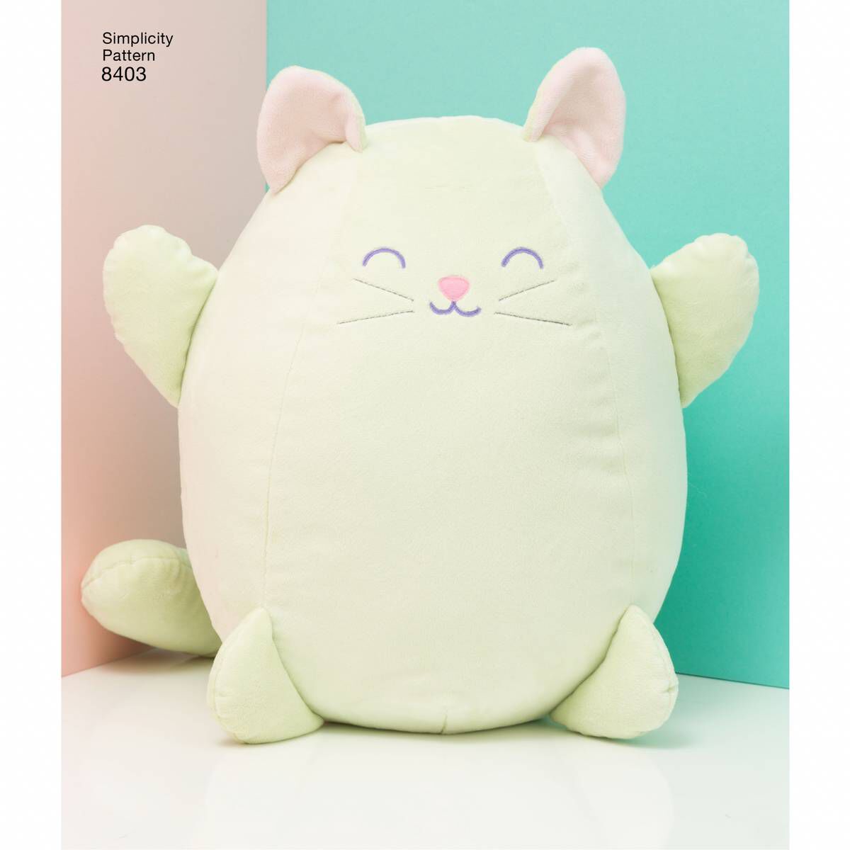 Simplicity Stuffed Toy Kitties Sewing Pattern 8403 Hobbycraft