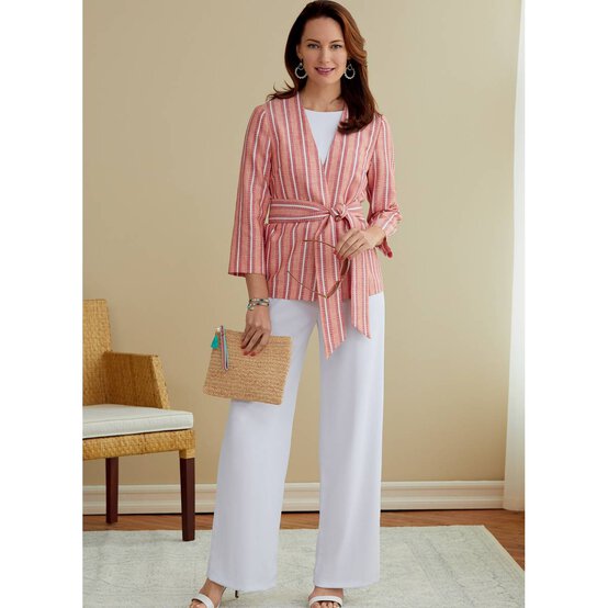 Butterick Dress and Jumpsuit Sewing Pattern B6775 (18-24) image number 3