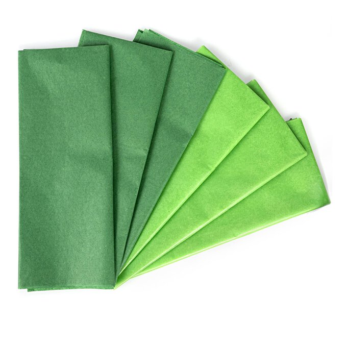 Green Apple Tissue Paper 50cm x 75cm 6 Pack image number 1
