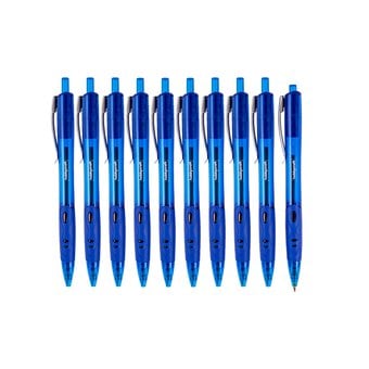 Blue Ballpoint Pens 10 Pack
