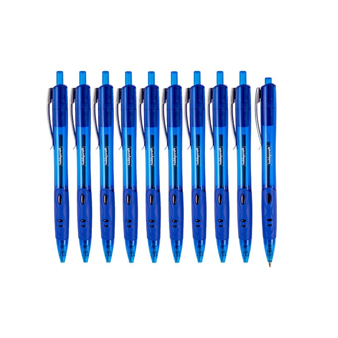Blue Ballpoint Pens 10 Pack image number 1