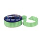 Lime Gingham Ribbon 15mm x 4m image number 1