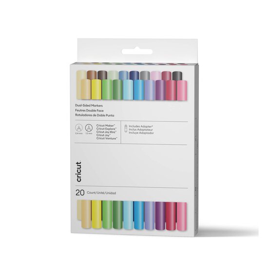 Cricut Dual-Sided Markers Ultimate Set 20 Pack  image number 1