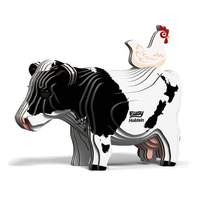 Eugy 3D Cow Model image number 1