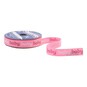 Pink Baby Grosgrain Ribbon 10mm x 5m image number 2