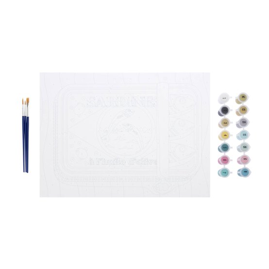 Sardines Paint by Numbers image number 3