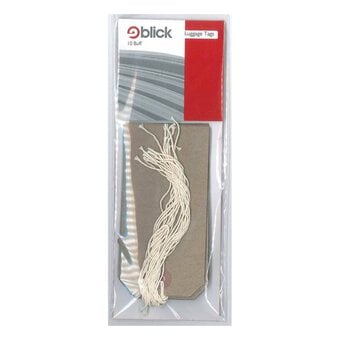 Blick Buff Luggage Tags 10 Pack