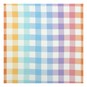 Large Rainbow Gingham Viscose Fabric by the Metre image number 2