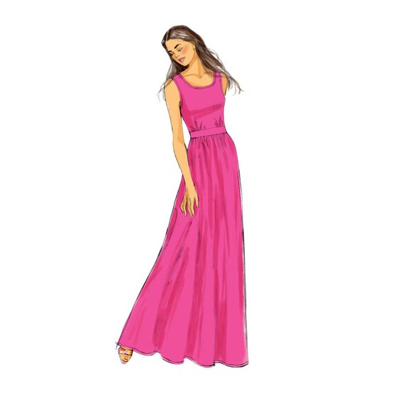 Simplicity Women’s Dress Sewing Pattern B6051 (16-24) image number 5