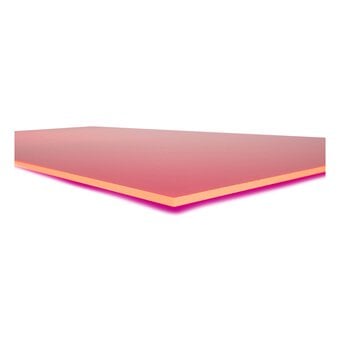Glowforge Proofgrade Fluorescent Pink Acrylic 12 x 20 Inches image number 2