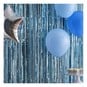 Create & Celebrate Blue Foil Fringe Curtain 1m x 2m image number 2