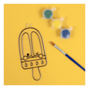 Ice Lolly Plastic Suncatcher