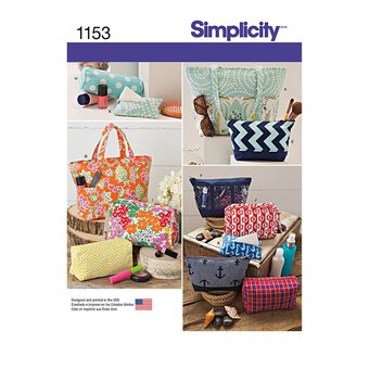 Simplicity Bags Sewing Pattern 1153 