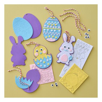 Make Your Own Foam Easter Decorations 6 Pack