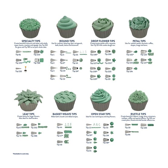 Whisk Decorating Tool Caddy 60 Pieces image number 13