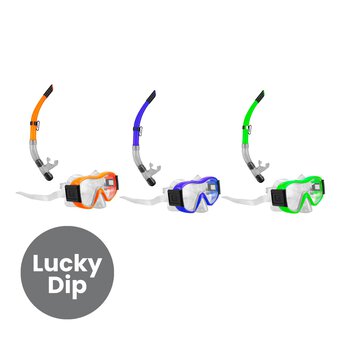 Deluxe Adult Mask and Snorkel Set