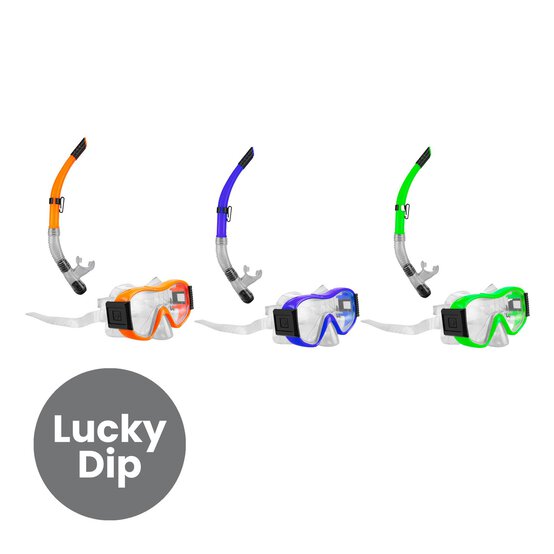 Deluxe Adult Mask and Snorkel Set image number 1