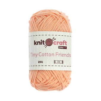 Knitcraft Apricot Tiny Cotton Friends Yarn 25g
