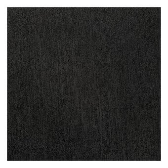Black Stretch Slub Fabric by the Metre
