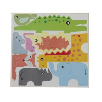 Decorate Your Own Animal Wooden Shapes 9 Pack image number 3