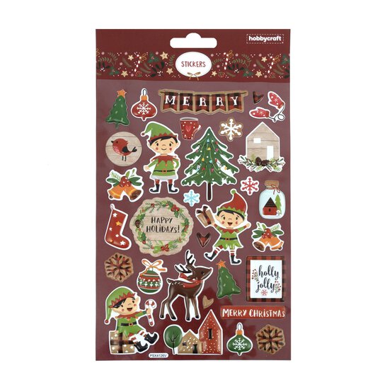 Happy Holidays Pop-Up Stickers image number 4