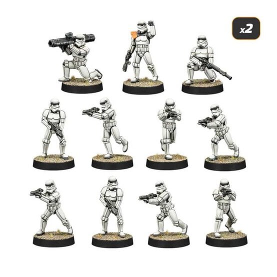 Star Wars: Legion Galactic Empire Starter Set image number 3