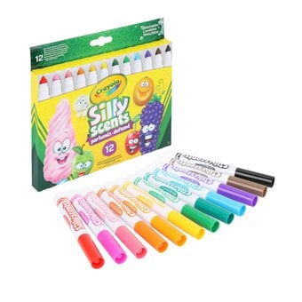 Crayola Silly Scents Broad Line Scented Markers 12 Pack image number 2
