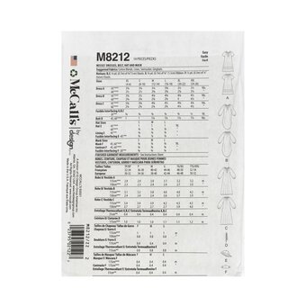 McCall's Women's Dresses Sewing Pattern M8212 (ZZ L-XXL)