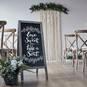 How to Decorate a Wedding Chalkboard image number 1