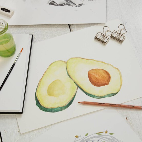 Derwent Academy Watercolour Pencils 24 Pack image number 4