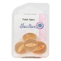 Hemline Orange Basic Fish Eye Button 5 Pack image number 2