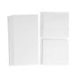 White Scalloped Cards and Envelopes 6 x 6 Inches 25 Pack image number 3