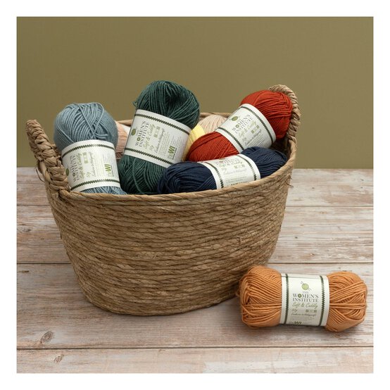 Women's Institute Apricot Soft and Cuddly DK Yarn 50g image number 4