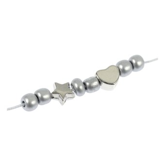 Silver Separator Beads 36g
